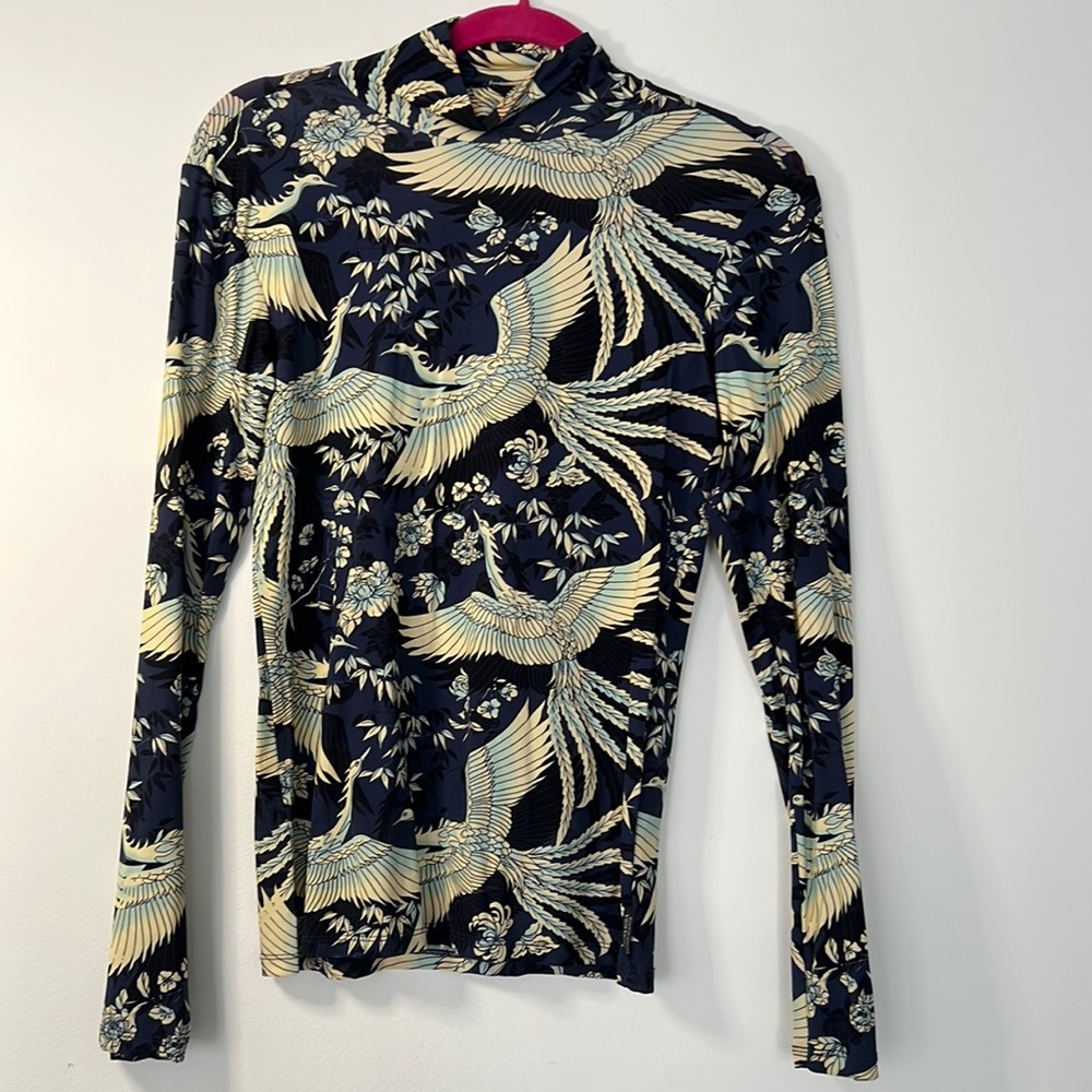 Phoenix printed stretchy long sleeve
